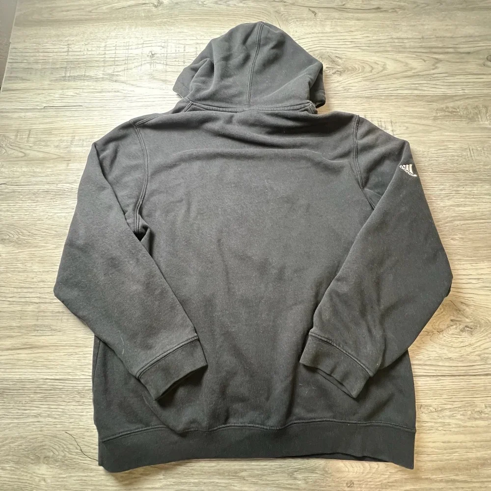 Adidas Milwaukee‎ Bucks Hoodie Mens M Black NBA Basketball Pullover Fleece Logo